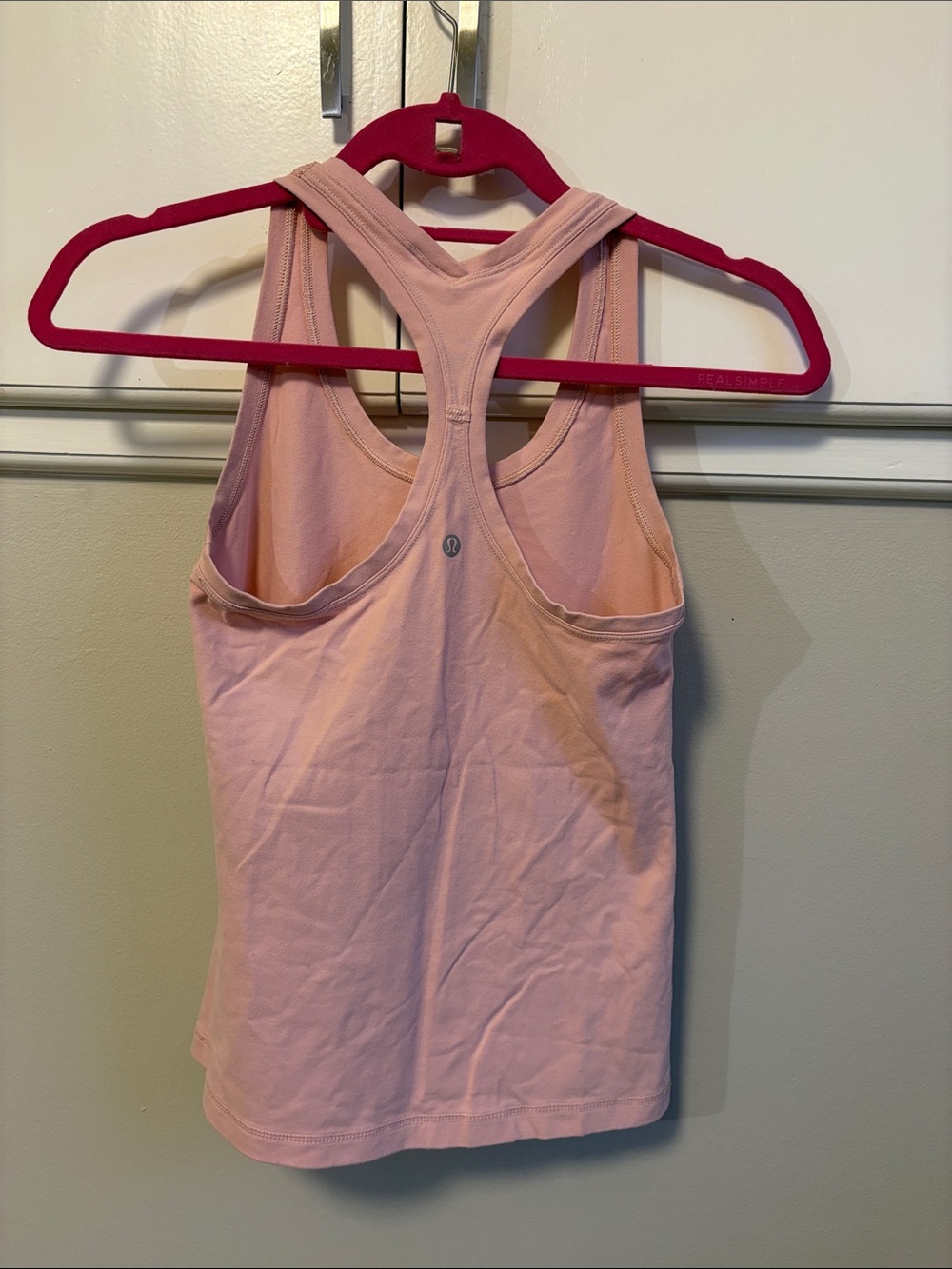 lululemon athletica Light Pink Racerback Tank